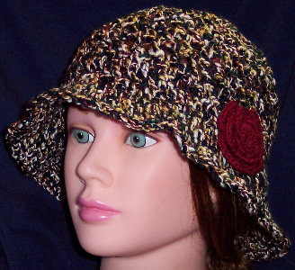 Crocheted Country Mesh Hat Pattern