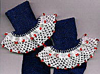 {Mommy} Creations: crochet ruffle socks